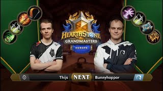 Thijs vs Bunnyhoppor | 2021 Hearthstone Grandmasters Europe | Decider | Season 2 | Week 4