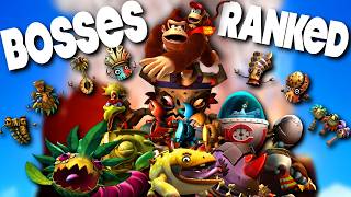 EVERY Donkey Kong Country Returns HD Boss RANKED Worst to Best!