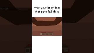 when your body does that fake fall thing