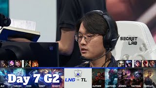 LNG vs TL | Day 7 Group D S11 LoL Worlds 2021 | LNG Gaming vs Team Liquid - Groups full game
