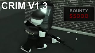 trying the new 1.3 guns in roblox criminality