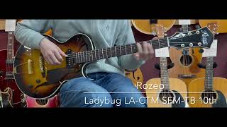 【試奏動画】Rozeo Ladybug LA-CTM SFM-TB 10th     [LASTGUITAR]