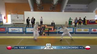 Luxardo Grand Prix 2022 SMS - L64 - Yan CHN v Kaczkowski POL