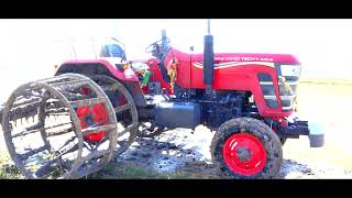 Mahindra 475 Yuvo Tech+ Puddling demo \u0026 Customer feedback