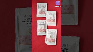 ASSURE insta glow facial kit with 4 easy steps #vestige #assure #shorts