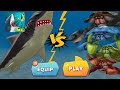 THE MEG 3 VS ALL GIANT CRAB BOSS - Hungry Shark Evolution