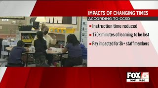 Clark County School District times to change at 47 schools due to union demands