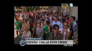 V7Inter: Desempleo del 25,8%: España con la peor crisis