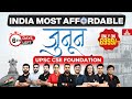 India's Most Affordable UPSC CSE Foundation Course - Only ₹6999!