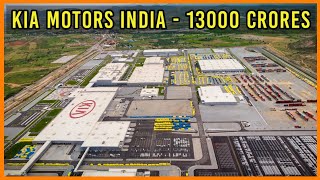 KIA Motors India Manufacturing Plant (13000 Crores) || 4K Aerial View