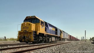 7902V Mildura Containers At Buchters Rd - PoathTV Australian Trains \u0026 Railways