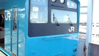 JR京葉線201系ケヨK1+51編成　舞浜駅発車！