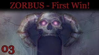 Let's Play Zorbus | First Win! | Human Archer | Part 3 [Twitch VOD]