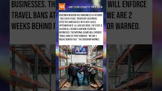California Declares Total Lockdown