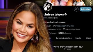 Chrissy Teigen's Emotional Reason Behind DELETING Twitter