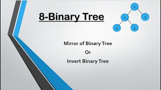 8- Mirror Tree or Invert Binary Tree | Leetcode 226 | | Python 3 | Recursion