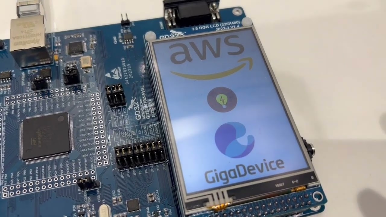 GigaDevice GD32 MCUs Demos - Embedded World 2022 - YouTube