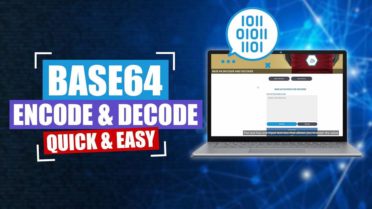 How To Encode And Decode Using Base64 | 💻 Free Online Tool | Base64 ...