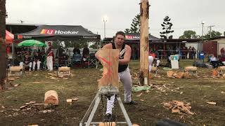 300mm Standing Block Hard Hitting Champsionship Toogoolawah 2019   G Youles