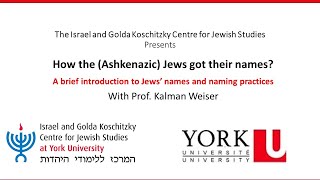 How the (Ashkenazic) Jews got their names