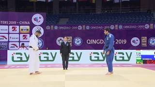 Комроншоҳ УСТОПИРИЁН vs Rafael MACEDO, Round 2, -90 kg, Qingdao Masters 2019