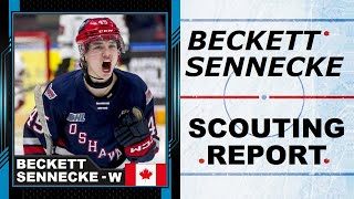 BECKETT SENNECKE Highlights | 2024 NHL Draft