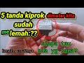 5 cara mengenali kiprok rusak /mati/lemah