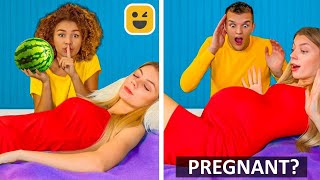 "I'M PREGNANT" FUNNY PRANK! Funny DIY Pranks on Family & Friends!