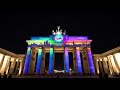 berlin festival of lights 2018 4k moving timelapse