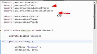 Java Programming 25 Adding a JButton
