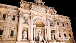 Italy Roma-Fontana di Trevi Hyperlapse 360°羅馬，許願池