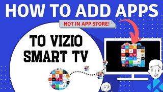 How to Add Apps to Vizio Smart TV (Not in App Store!) | Hack