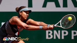 French Open 2021: Patricia Maria Tig vs. Naomi Osaka | First Round Highlights | NBC Sports