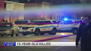 Boy, 15, shot steps away from West Side school