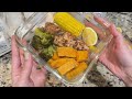 *weekly meal prep* ideas for weight loss~buydeem food steamer