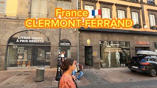 Clermont-Ferrand-France walk tour 4K