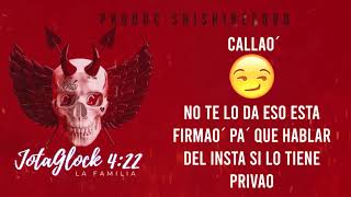 Jota Glock 4 22-(Diabla lyrics oficial).