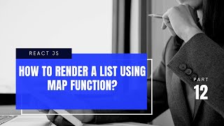 How to render a list using map function in react js