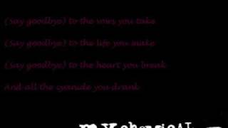 My Chemical Romance - To The End (lyrics)