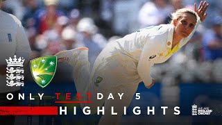 Gardner Wins it for Aus | Highlights - England v Australia Day 5 | LV= Insurance Women’s Test 2023