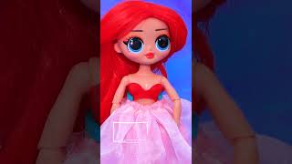 The Little Mermaid Ariel needs a dress / LOL Surprise DIYs #shorts
