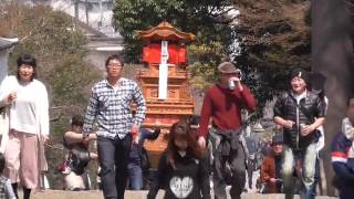 2017伊曽乃神社開運春祭り東町子供屋台②