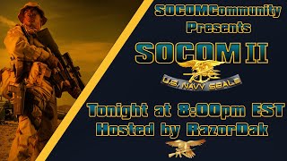 SOCOM II Community Night with WORKING MIC! (January 10, 2025) | Ask how to play SOCOM!