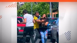 Pelea de conductores en Viña es viral a nivel mundial