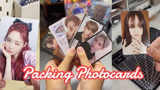 🩰🎡 Packing Kpop Photocards #5 [ ASMR ] ✨| tiktok compilation |