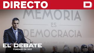 DIRECTO | Sánchez asiste al acto por los 50 años de la muerte de Franco