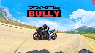 ZX10R GAPPED EVERYONE! *INTENSE ROAD RACING*