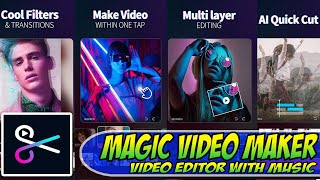 Magic Video Maker - Video Editor Tutorial On Android Easy Guide