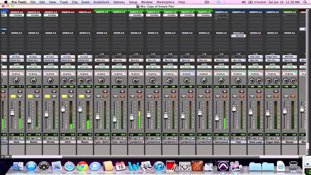 Pro Tools 101 Basic Mixing Bouncing Concepts Youtube