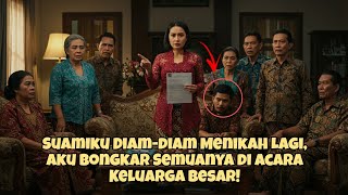 Suamiku Diam-Diam Menikah Lagi, Aku Bongkar Semuanya di Acara Keluarga Besar ‼️ Cerita Rumah Tangga